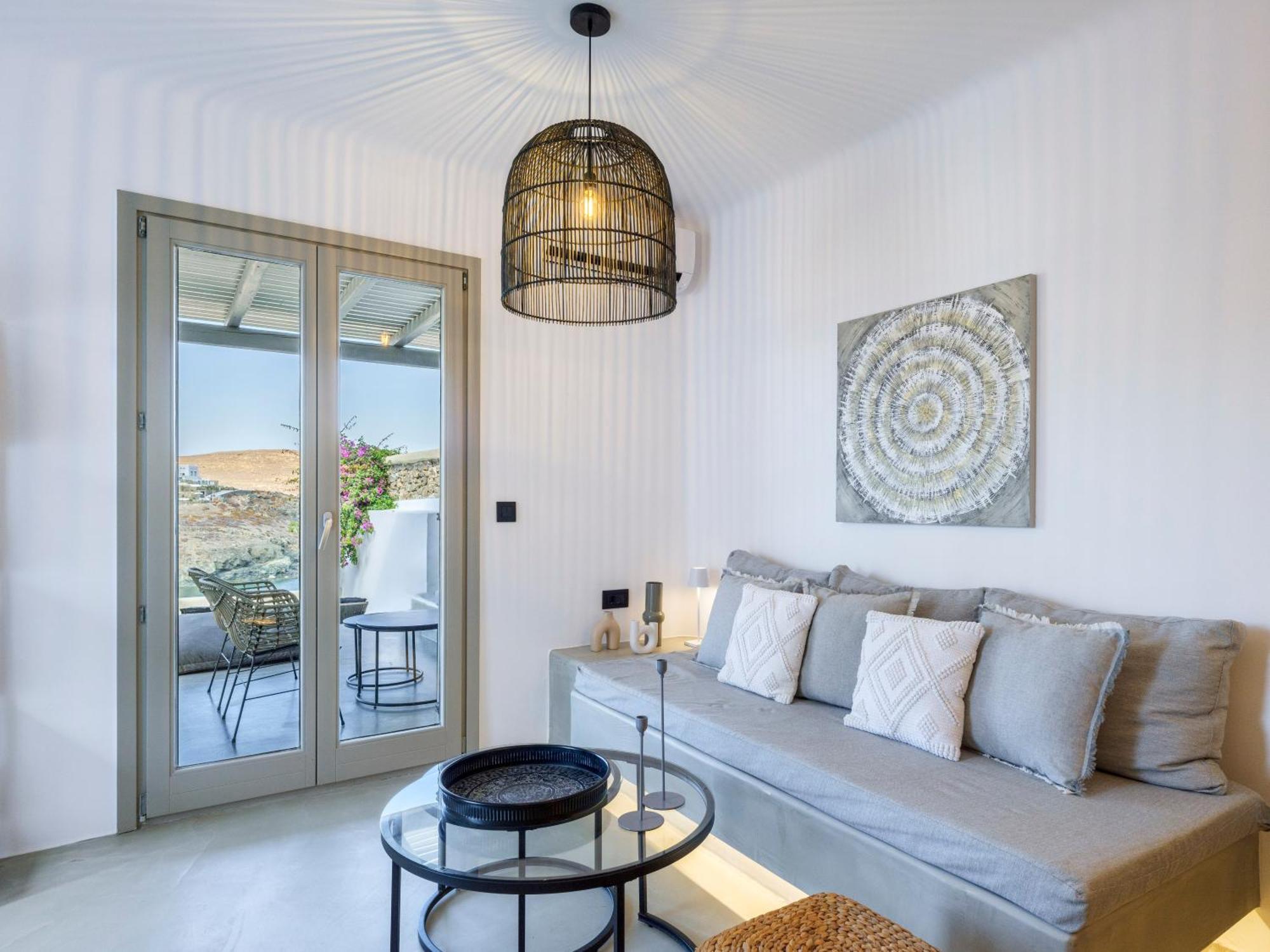 The Mykonist Merchia Beach Villas & Suites Buitenkant foto