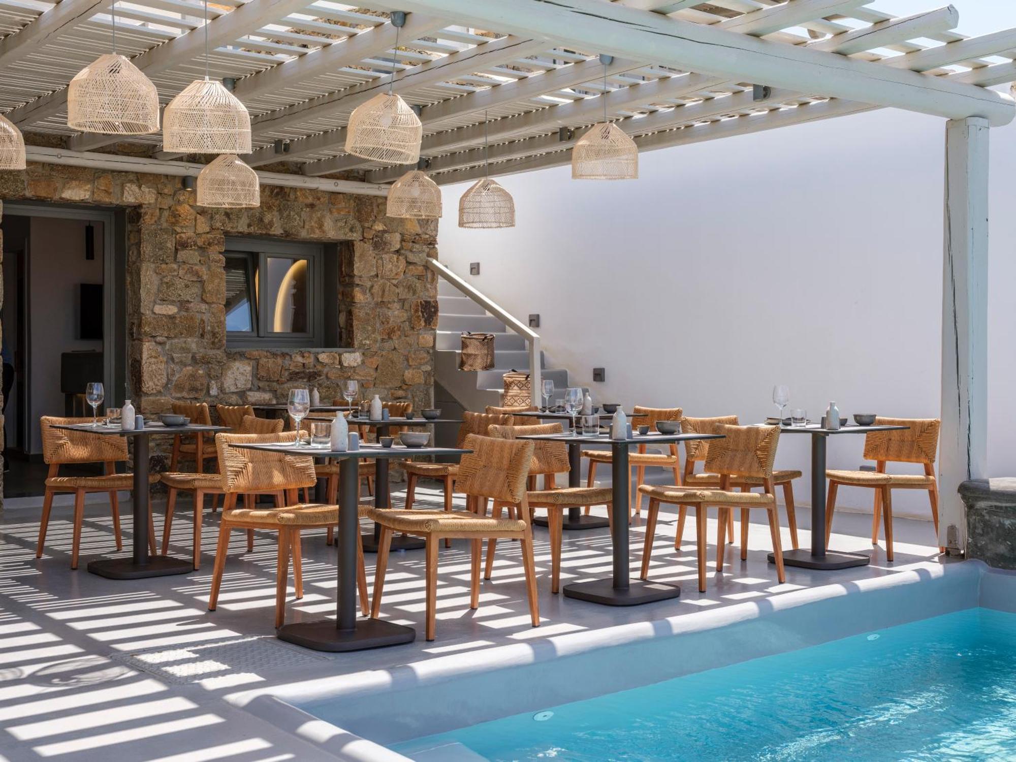 The Mykonist Merchia Beach Villas & Suites Buitenkant foto