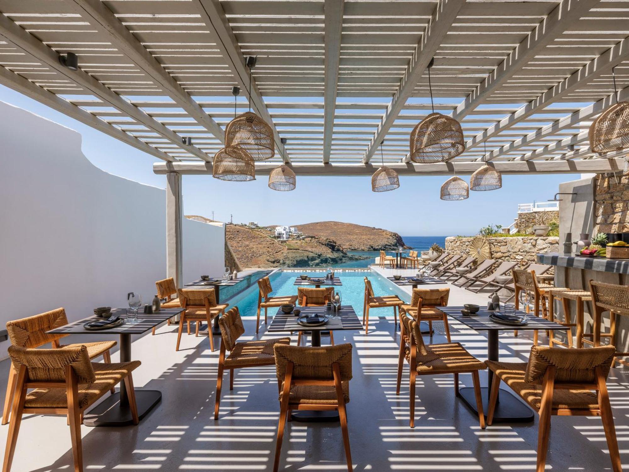The Mykonist Merchia Beach Villas & Suites Buitenkant foto