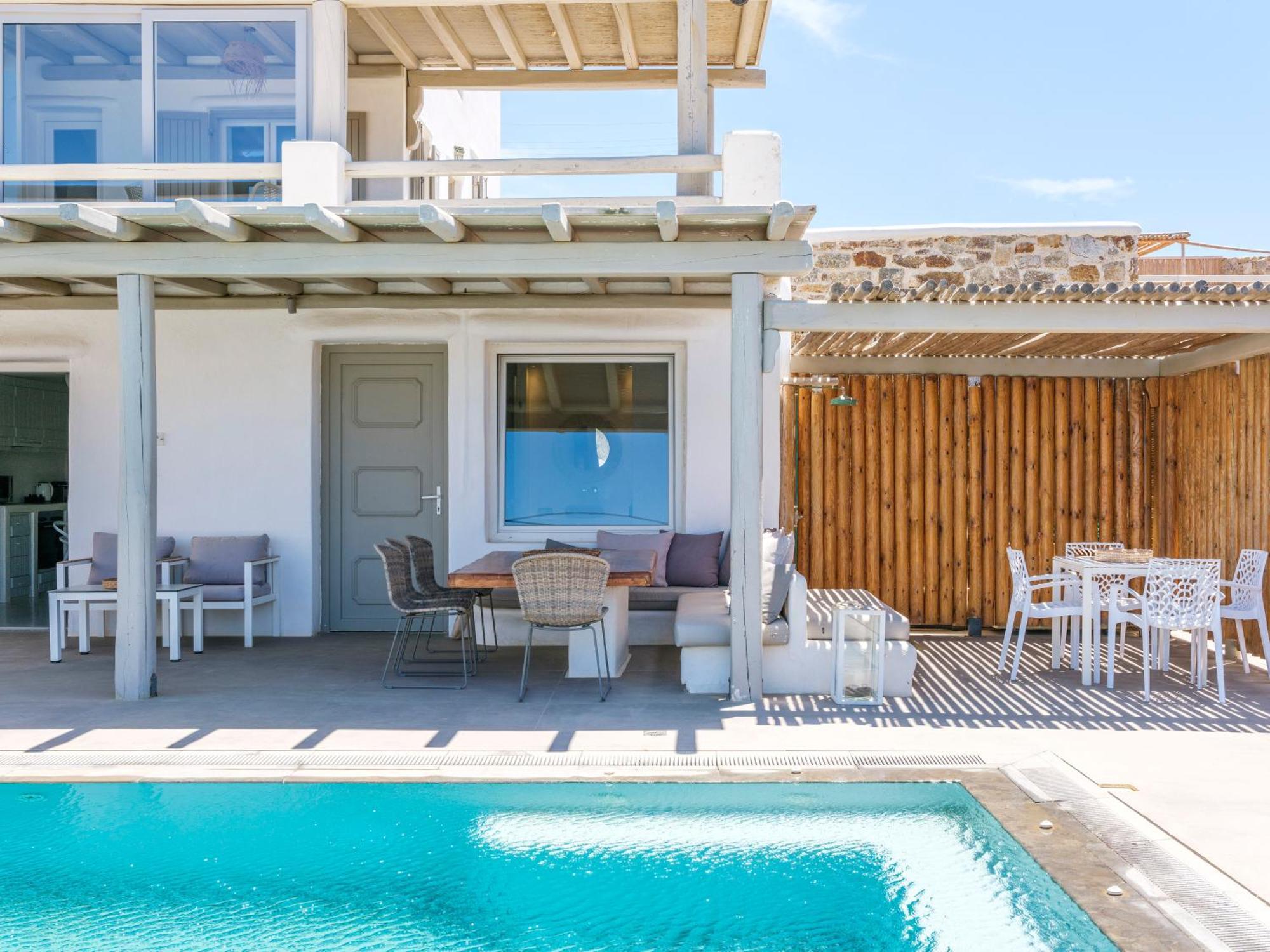 The Mykonist Merchia Beach Villas & Suites Buitenkant foto