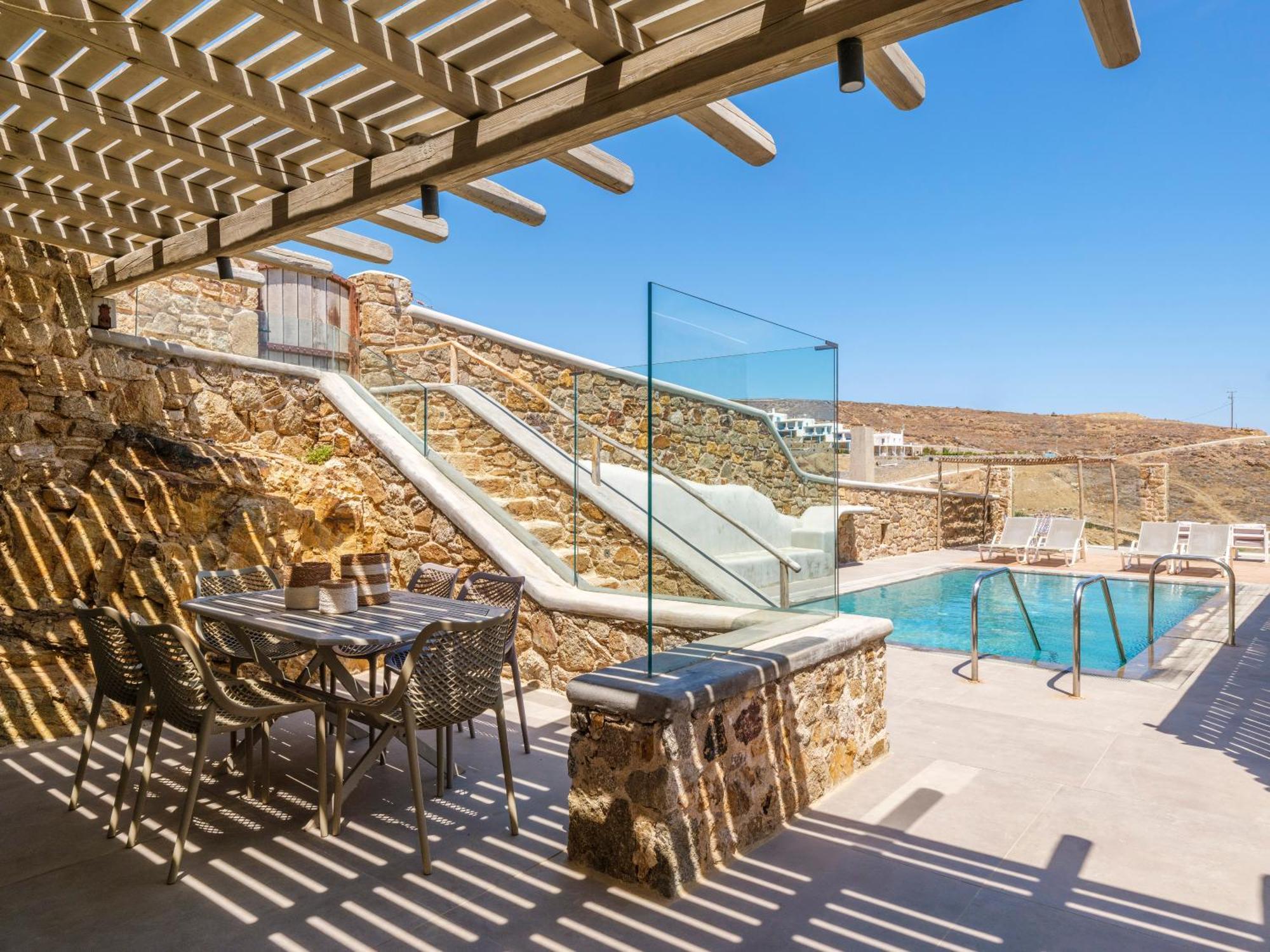 The Mykonist Merchia Beach Villas & Suites Buitenkant foto